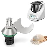 Inwee Teigmesser für Thermomix, Mixmesser Ersatz Zubehör passend für Thermomix TM6,TM5,TMF, Edelstahl-Teigmischmesser, Kein Teig-Rückstand und Schmutzkontamination,Schnelle Reinigung des Teigmessers